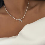 گردنبند مینیمال پاپیون کد 310598