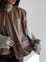 وست چرم جیب پانچی کد 200942 - Image 8