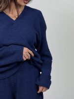 ست دورس و شلوار حوله ای کد 160854 - Image 8