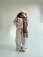 ست دورس و شلوار بگ کد 160841 - Image 10