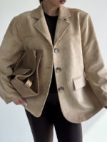 کت جیر یقه پترپن کد 120378 - Image 9