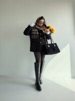 کت جیر یقه پترپن کد 120378 - Image 11