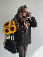 کت جیر یقه پترپن کد 120378 - Image 12