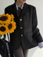 کت جیر یقه پترپن کد 120378 - Image 15