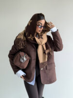 کت جیر یقه پترپن کد 120378 - Image 17