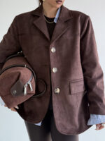 کت جیر یقه پترپن کد 120378 - Image 20