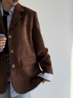 کت جیر یقه پترپن کد 120378 - Image 5