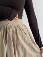 دامن بارونی گت دار کد 101984 - Image 20