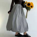 دامن بارونی گت دار کد 101984