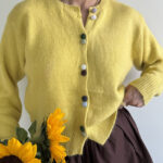 بلوز بافت دکمه رنگی کد 180551