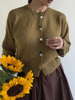 بلوز بافت دکمه رنگی کد 180551 - Image 15