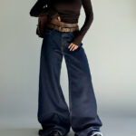 شلوار جین فول بگ کد 102034