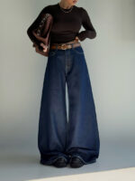 شلوار جین فول بگ کد 102034 - Image 3