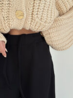 شلوار کتان کج راه کد 102038 - Image 13