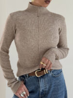 بلوز بافت برش دار کد 200916 - Image 5