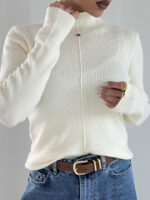 بلوز بافت برش دار کد 200916