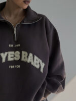 دورس نیم زیپ SAY YES BABY کد 200921 - Image 11