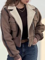 کت بوفالو نواردار کد 120390 - Image 3