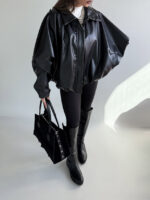 سوییشرت چرم سوما کد 200948 - Image 8