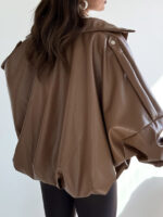 سوییشرت چرم سوما کد 200948 - Image 14