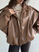 سوییشرت چرم سوما کد 200948 - Image 15