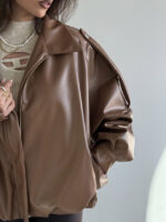 سوییشرت چرم سوما کد 200948 - Image 16