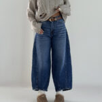 شلوار جین برمودا کد 102047