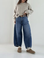 شلوار جین برمودا کد 102047 - Image 3