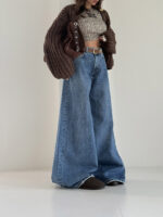 شلوار جین فول بگ کد 102033 - Image 2