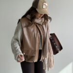 وست چرم جیب پانچی کد 200942