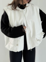 وست چرم جیب پانچی کد 200942 - Image 17