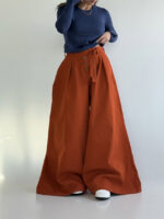 شلوار کتان پیله دار کد 102051 - Image 7