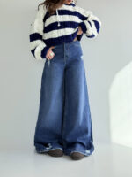 شلوار جین فول بگ کد 102044 - Image 3