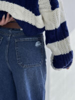 شلوار جین فول بگ کد 102044 - Image 5