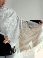 شال DIOR ریش پهن کد 310677 - Image 6