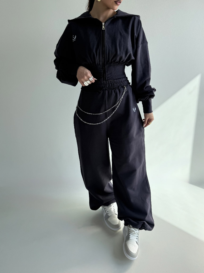 IMG_5229 ست سوییشرت و شلوار BABY کد 160830 - Image 4