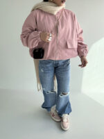 سوییشرت کتان پایین گت کد 200944 - Image 3