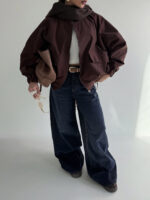 سوییشرت کتان پایین گت کد 200944 - Image 6