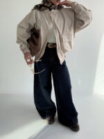 سوییشرت کتان پایین گت کد 200944 - Image 10