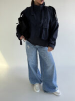 سوییشرت بارونی بنددار کد 200945 - Image 5