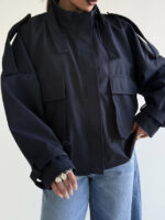 سوییشرت بارونی بنددار کد 200945 - Image 6