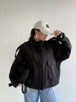 سوییشرت بارونی بنددار کد 200945 - Image 8