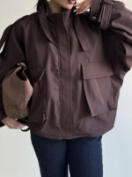 سوییشرت بارونی بنددار کد 200945 - Image 2