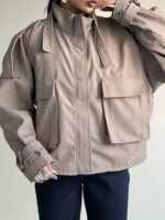 سوییشرت بارونی بنددار کد 200945 - Image 13