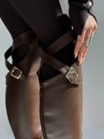 بوت بلند پشت سگک کد 142002 - Image 2