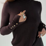 بلوز یقه اسکی کد 180553