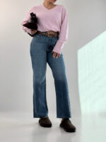 شلوار جین استریت فیت کد 102064