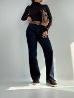 شلوار جین استریت فیت کد 102069
