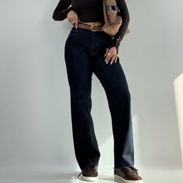 شلوار جین استریت فیت کد 102069