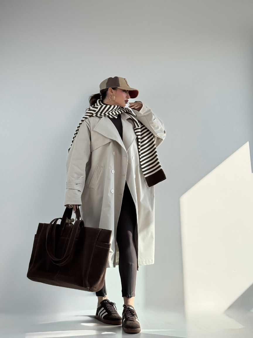 IMG_6099 کت بلند بند ضربدری کد 120377 - Image 1